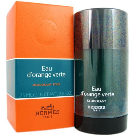 deodorant hermes orange verte stick|Voyage d'Hermès alcohol.